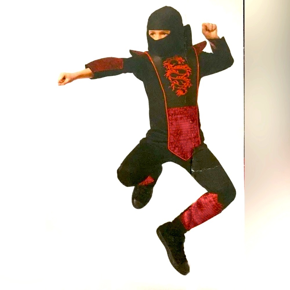 Light-up Ninja Costume | kid size S
